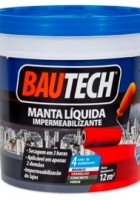 MANTA LÍQUIDA IMPERMEABILIZANTE BAUTECH 12 KG CINZA